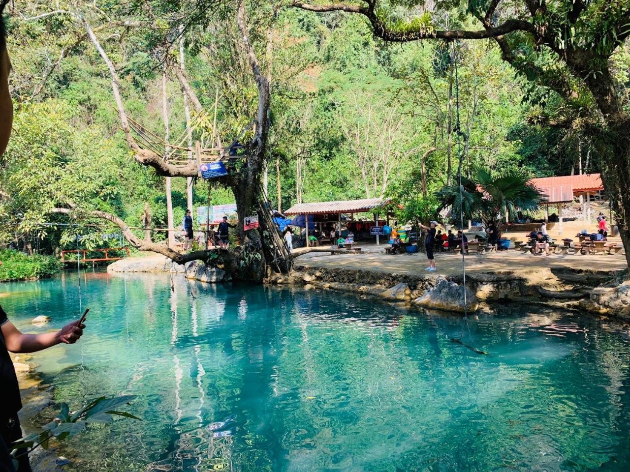 Vang Vieng Galaxy Hotel Ngoại thất bức ảnh