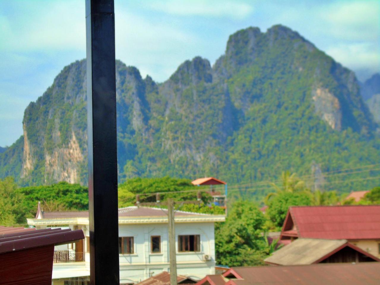 Vang Vieng Galaxy Hotel Ngoại thất bức ảnh